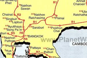 Thailand - Suggested Driving Routes