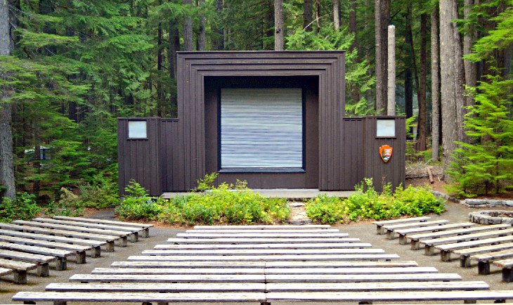 Amphitheater at the Ohanapecosh Campground
