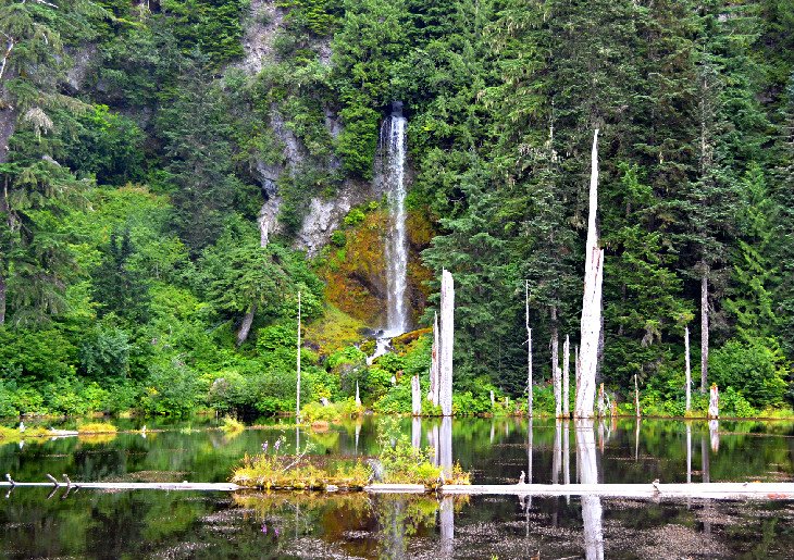 Waterfall at June Lake