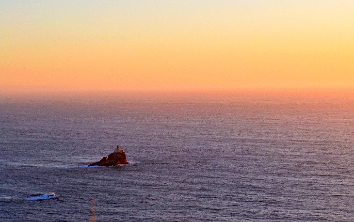 Sunset views from atop Tillamook Head