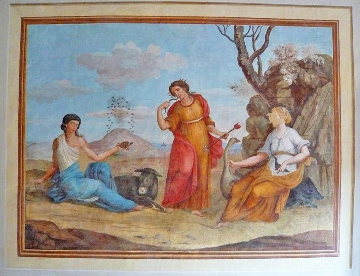 Painting at Pinacoteca Comunale