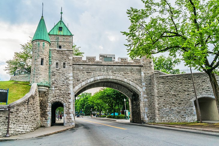Entrance to the Citadel of Québec
