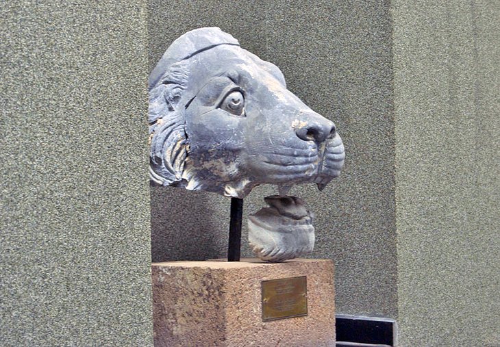 Lion's head from the Pergamum altar of Zeus