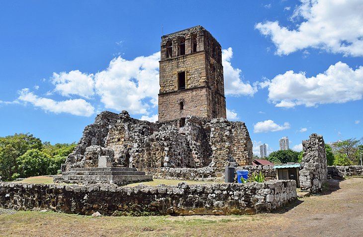 Ruins in Panama Viejo