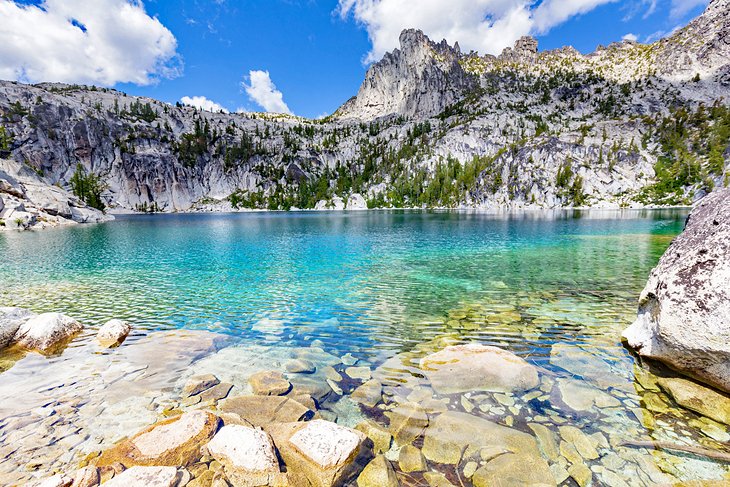 Alpine Lake in Enchantment Basin