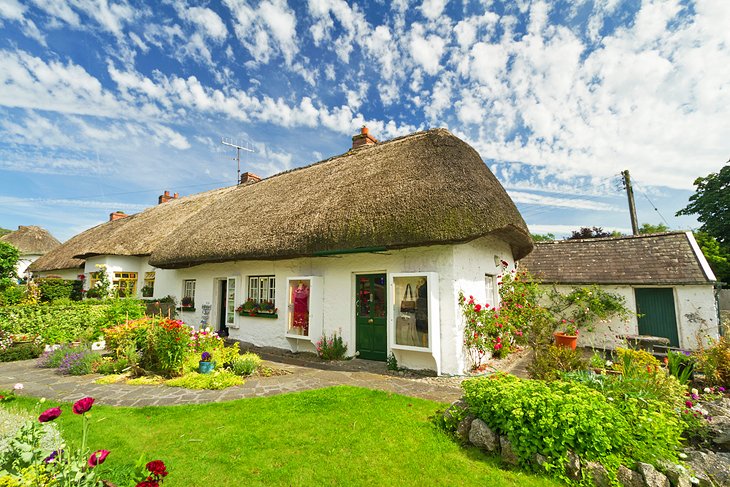 Traditional Irish cottage in Adare