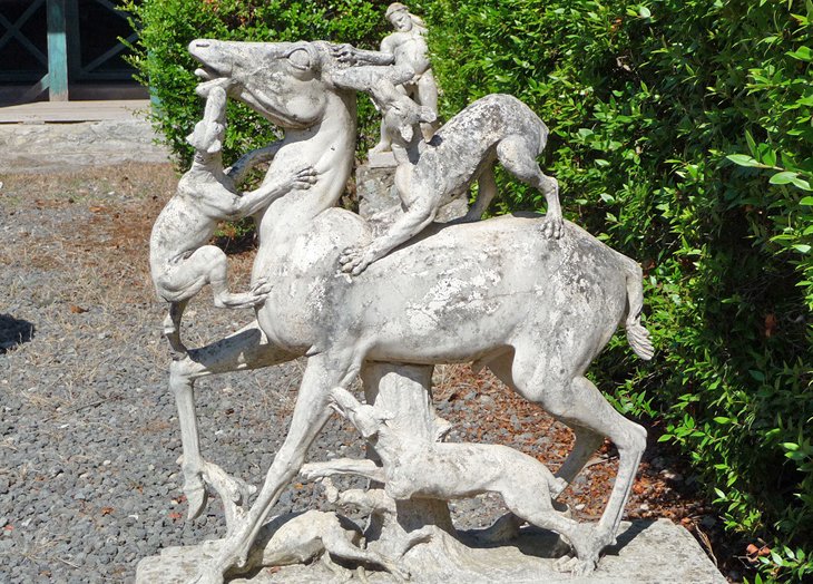 Statue at the House of the Deer