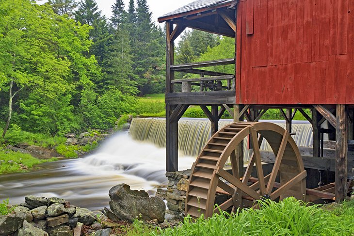 Old Grist Mill in Weston