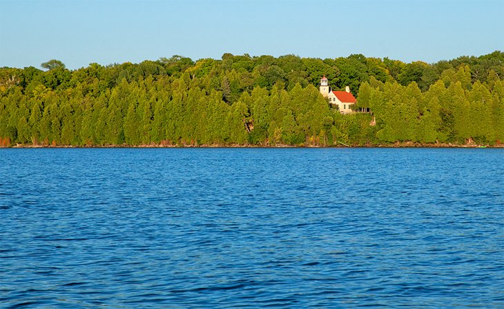 Eagle Bluff Lighthouse in Peninsula State Park