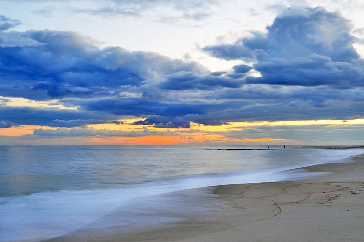 Sunset over Main Beach, East Hampton