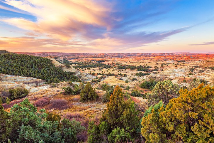 Sunrise at Theodore Roosevelt National Park