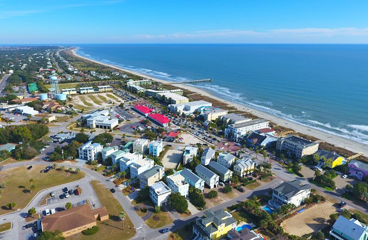 Aerial view of Isle of Palms