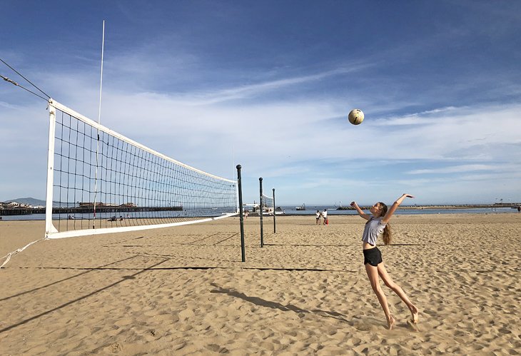 Volleyball at West Beach