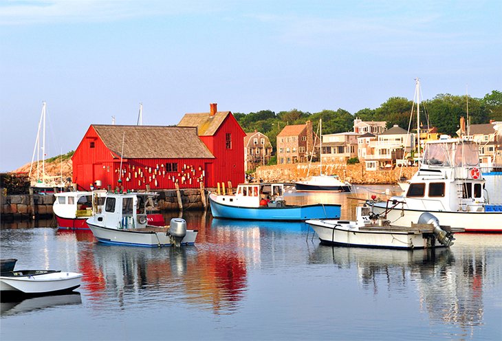 The iconic Red Lobster House of Rockport