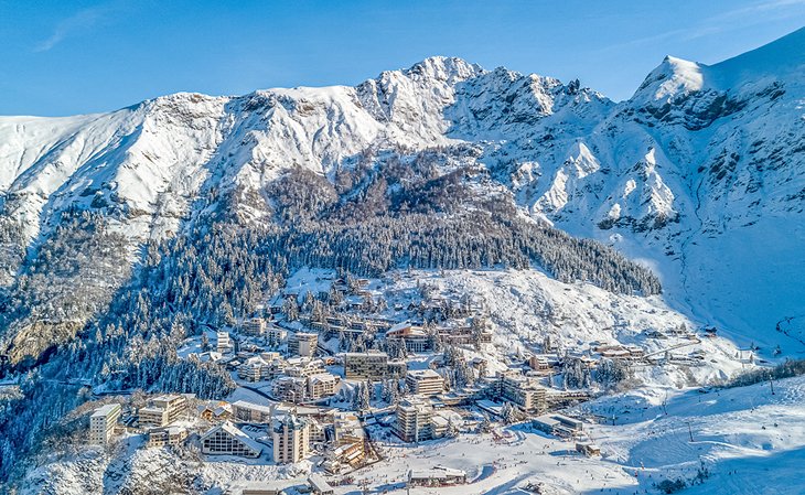 Gourette Ski Resort in the French Pyrenees