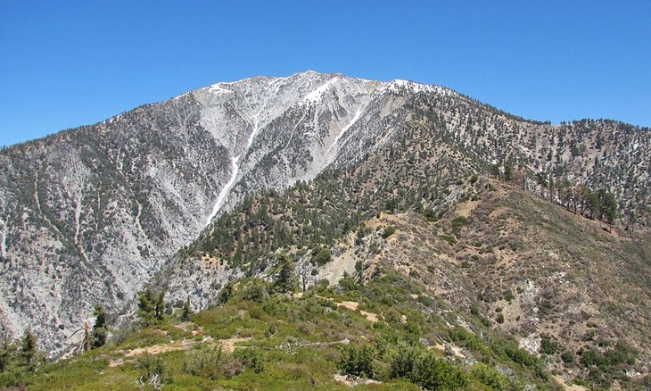 View of Mt. Baldy from Lookout Mountain