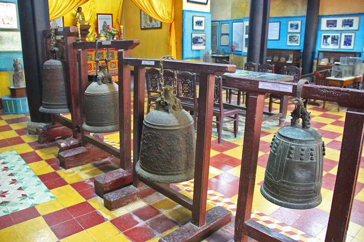 Temple bells at the Hoi An Museum