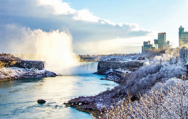 Niagara Falls in winter