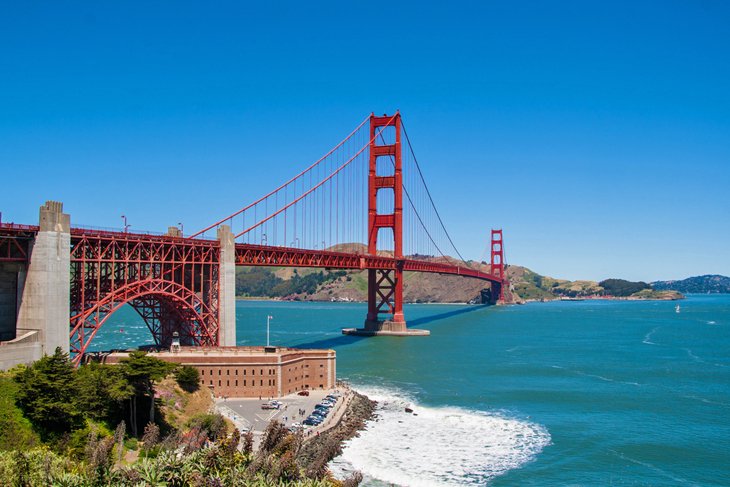 The Presidio of San Francisco and the Golden Gate Bridge