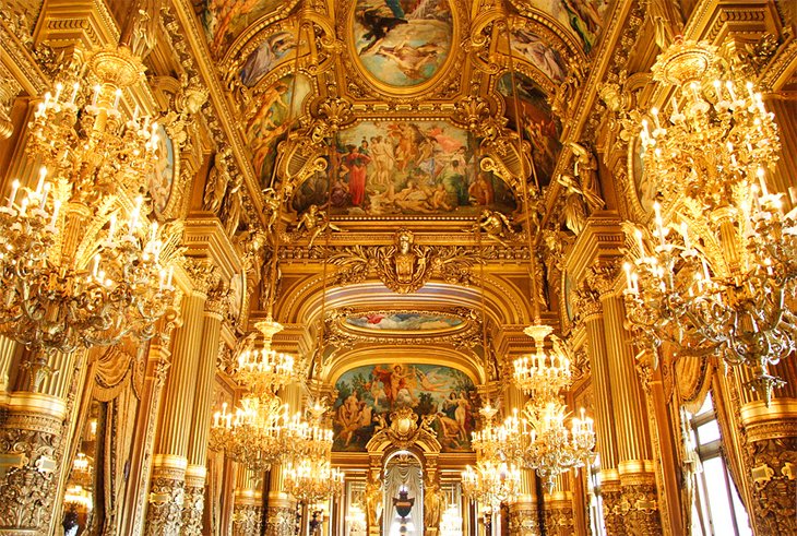 Interior of Palais Garnier Opera House