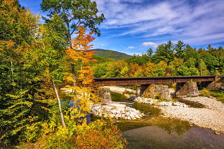 Autumn colors near Bethel, Maine
