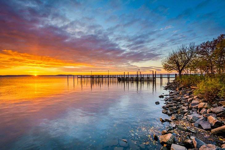 Sunrise over Chesapeake Bay