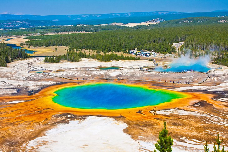 Grand Prismatic Spring, Yellowstone National Park