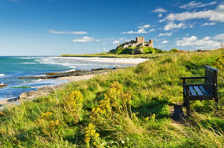 Bamburgh Beach & Castle