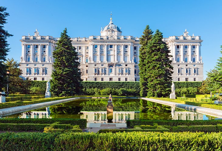 Palacio Real and the Sabatini Gardens