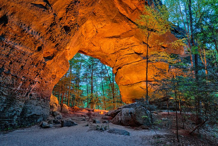 South Arch, Twin Arches, Tennessee