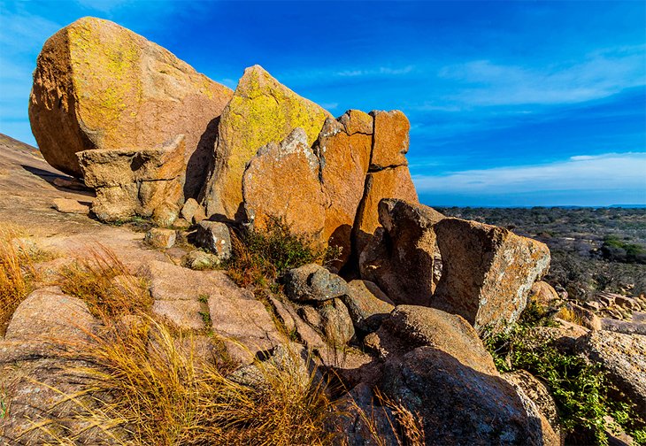 Rock formations at Enchanted Rock State Natural Area