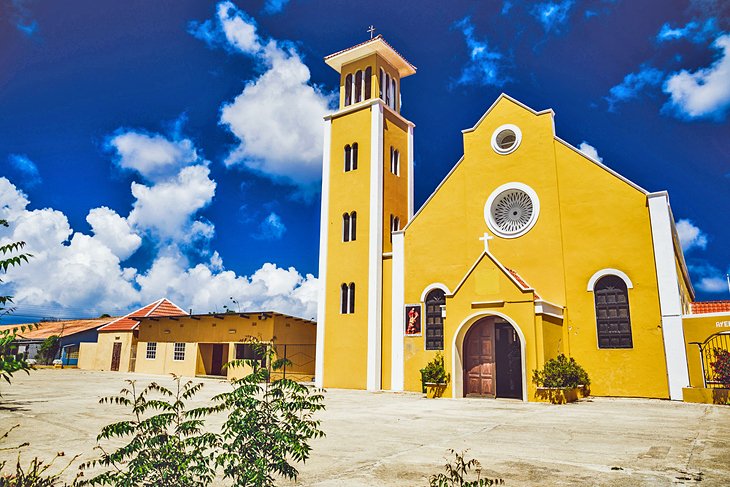St. Louis Bertrand Church on Bonaire
