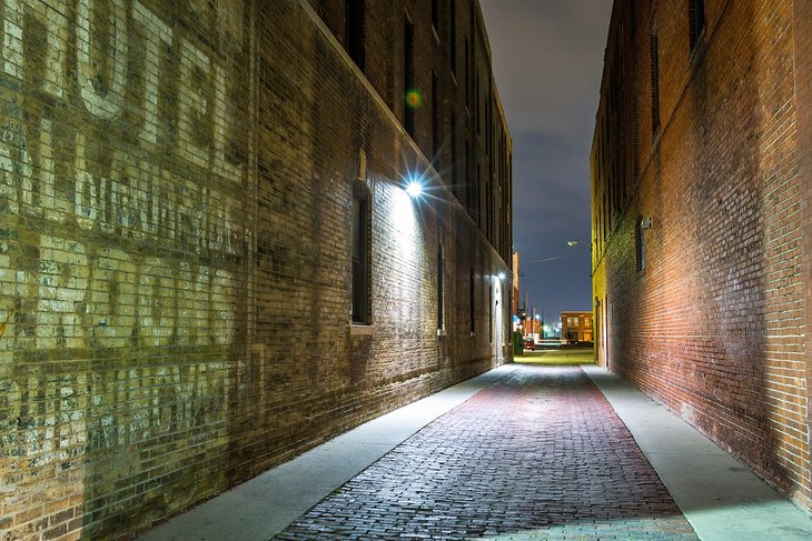 Alley in Old Town Wichita