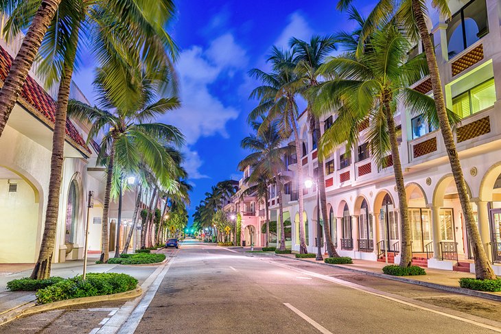 Worth Ave in Palm Beach