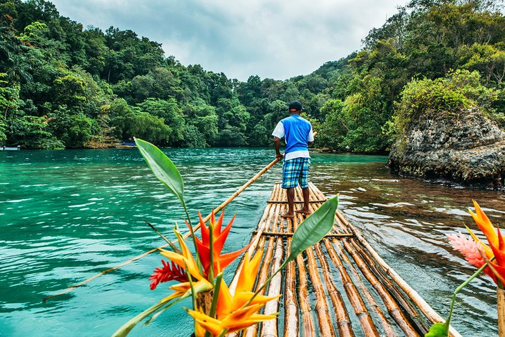 Rafting trip in Jamaica
