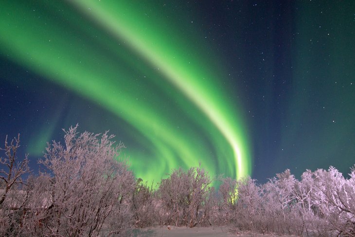 Northern lights in Abisko, Sweden