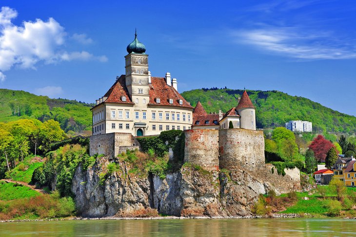 Schönbühel Castle on the Danube River in the Wachau Valley