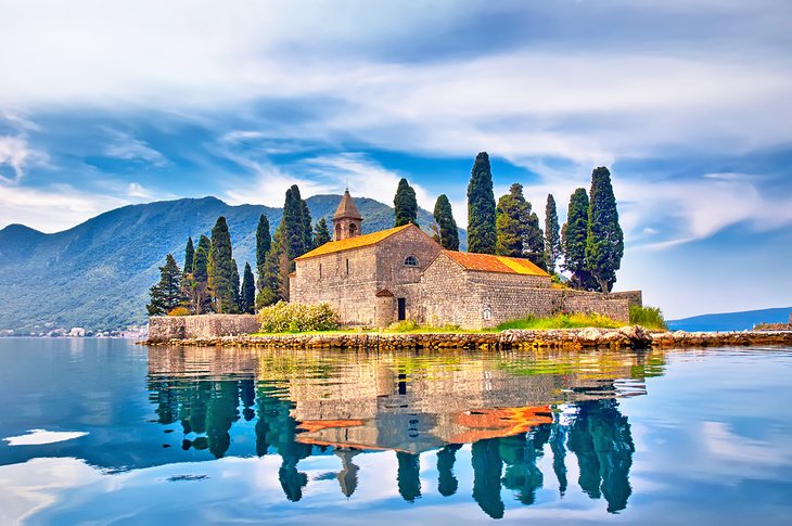St. George Island in Montenegro