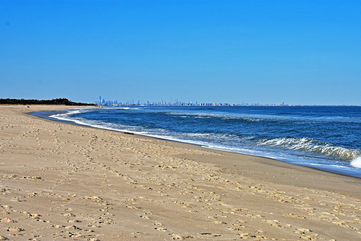 Sandy Hook beach