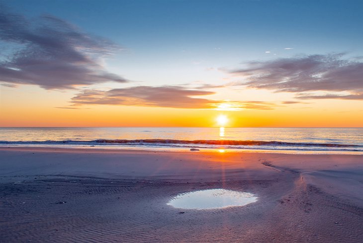 Sunrise over Brigantine Beach