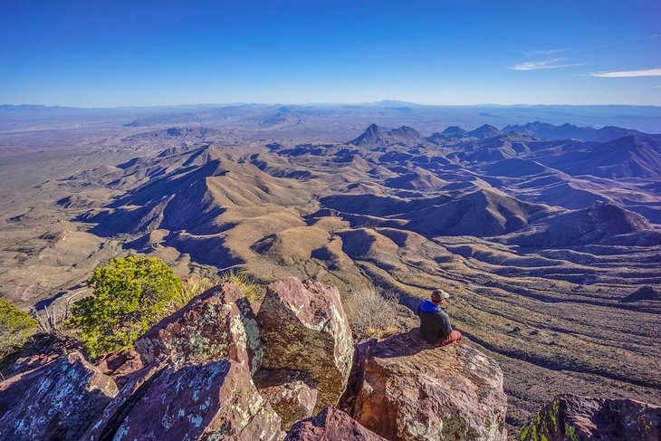 View over Big Bend National Park