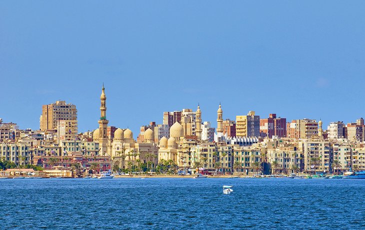 Alexandria's seafront