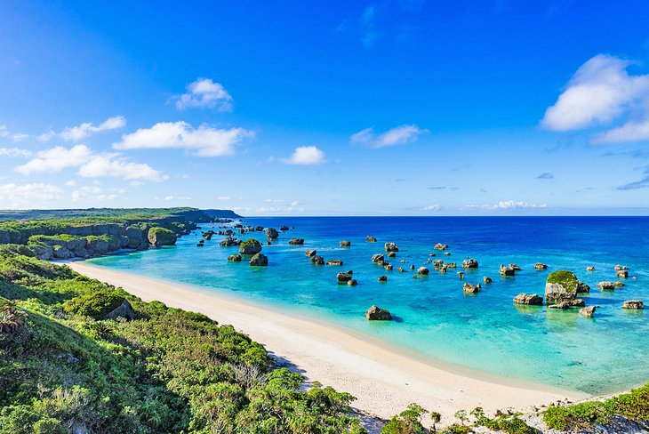 Beautiful Okinawa beach