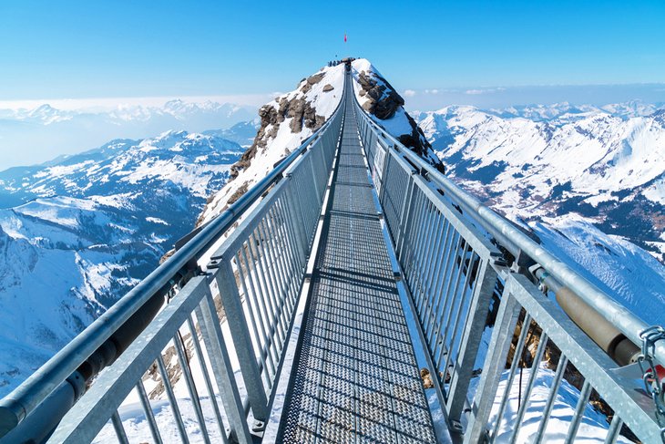 Titlis Cliff Walk, Europe's highest suspension bridge
