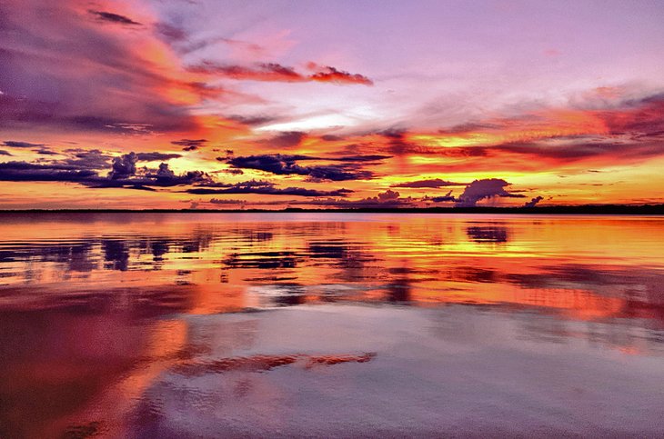 Sunset over Lake Eustis