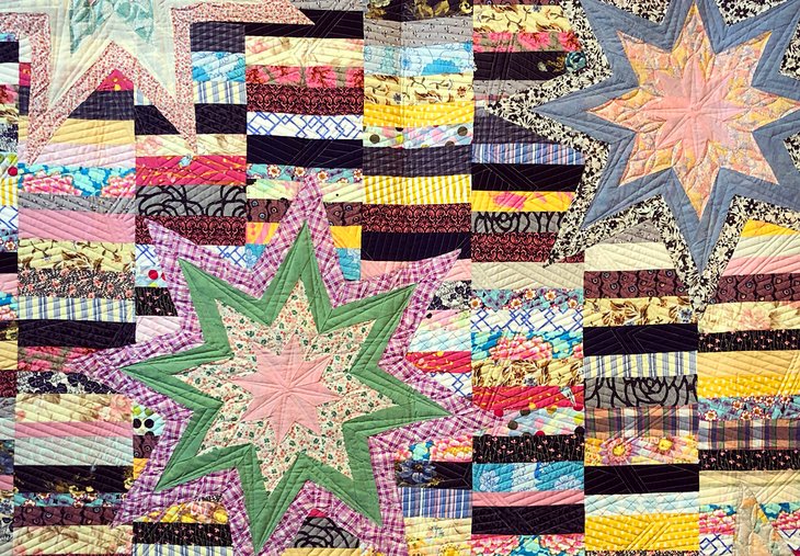 Quilt at the National Quilt Museum