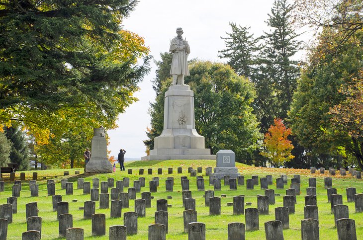 The National Cemetery at Antietam National Battlefield