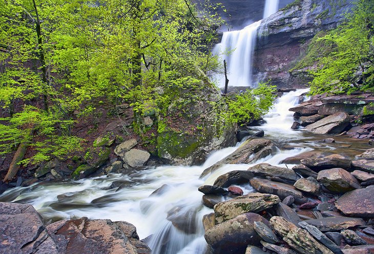 Kaaterskill Falls in the Catskill Mountains
