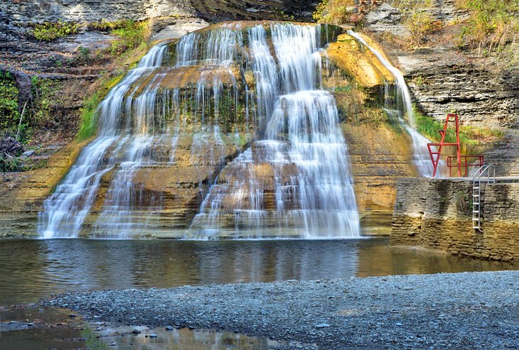 Lower Falls at Robert H. Treman State Park near Ithaca
