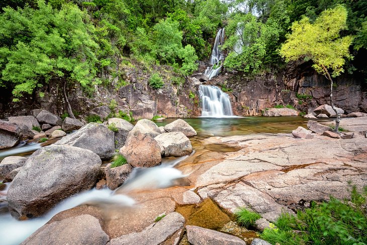 Waterfall in Parque Nacional da Peneda-Gerês